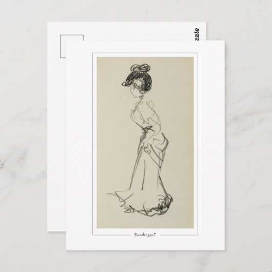 モーリス・プレンダーガスト#571 -ファインアートはがき ポストカード (正面/裏面)