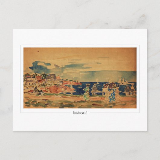 モーリス・プレンダーガスト#596 -ファインアートはがき ポストカード (正面)