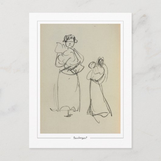 モーリス・プレンダーガスト#598 -ファインアートはがき ポストカード (正面)