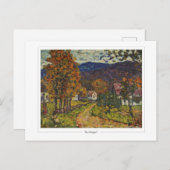 モーリス・プレンダーガスト#638 -ファインアートはがき ポストカード (正面/裏面)