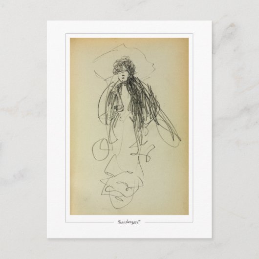 モーリス・プレンダーガスト#79 -ファインアートはがき ポストカード (正面)