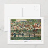 モーリス・プレンダーガスト#7 -ファインアートはがき ポストカード (正面/裏面)