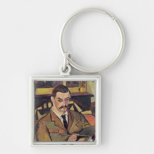 モーリス・ユトリロ1921年のポートレート キーホルダー (正面)