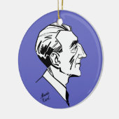 モーリス・ラベル セラミックオーナメント (左)