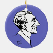 モーリス・ラベル セラミックオーナメント (裏面)