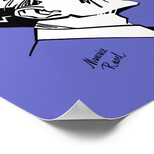 モーリス・ラベル ポスター (角)