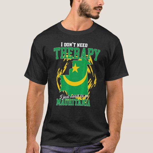 モーリタニアに行く必要がある Tシャツ (正面)