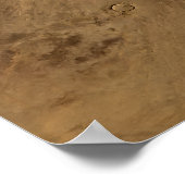 モーリタニアのテヌマークレーター ポスター (角)