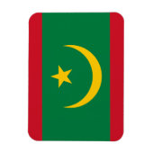 モーリタニアの国旗 マグネット (縦)