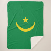モーリタニアの旗 シェルパブランケット (正面)