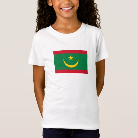 モーリタニアの旗 Tシャツ (正面)