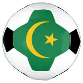 モーリタニアの旧国旗 サッカーボール (回転)