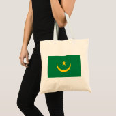 モーリタニアの旧国旗 トートバッグ (正面(商品))