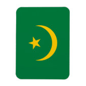 モーリタニアの旧国旗 マグネット (縦)