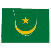 モーリタニアの旧国旗 ラージペーパーバッグ (裏面)