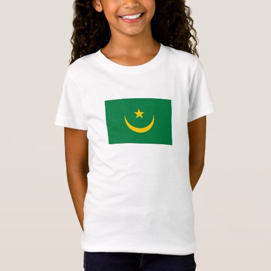 モーリタニアの旧旗 Tシャツ (正面)