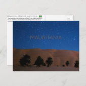 モーリタニアの東映サンドデュネス ポストカード (正面/裏面)