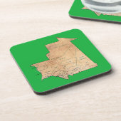 モーリタニアマップコースター コースター (左側)