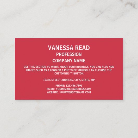 モーリタニア国旗とシール、モーリタニア国旗 名刺 (裏面)