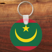 モーリタニア国旗 キーホルダー (裏面)