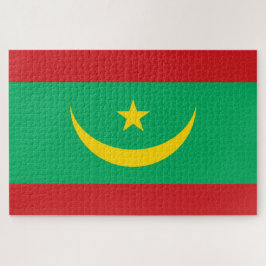 モーリタニア国旗 ジグソーパズル