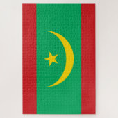 モーリタニア国旗 ジグソーパズル (縦)