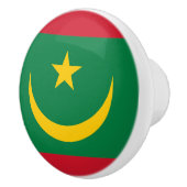 モーリタニア国旗 セラミックノブ (右)