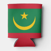モーリタニア国旗 缶クーラー (正面)