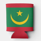 モーリタニア国旗 缶クーラー (裏面)