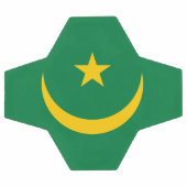 モーリタニア旧国旗 サッカーボール (フラット)