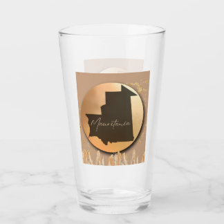 モーリタニア×アフリカ | 2辺 タンブラーグラス