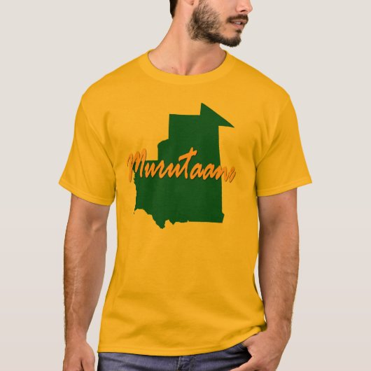 モーリタニア Tシャツ (正面)