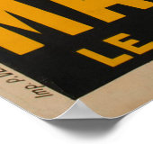 モーリンキナカプピエロアブシンザペリティフヴィンテージ ポスター (角)