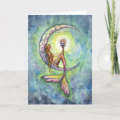 モーリーのハリスンの人魚の月による人魚カード カード (正面)