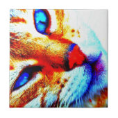 モーリー猫 タイル (正面)