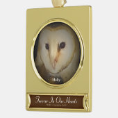 "モーリー"の2016年のMODsの基礎オーナメントを覚えています ゴールドプレートバナーオーナメント (左)