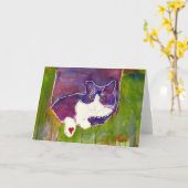 モーリー カード (黄色い花)