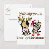モーリー・クリスマス シーズンポストカード (正面/裏面)