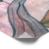 モーリー・ハリソンによる眠る秋の妖精のポスター ポスター (角)