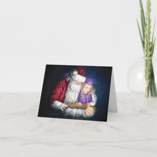 モーリーMcBrideおよびサンタカード シーズンカード (正面)