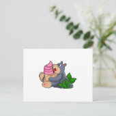 モールとワッフルアイスクリーム ポストカード (スタンド正面)