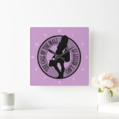 モールの呼出し スクエア壁時計 (ホーム)