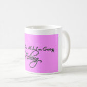 モールを…忘れて下さい コーヒーマグカップ (正面右)