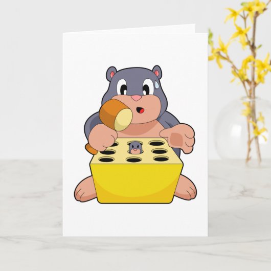 モールゲーム カード (黄色い花)