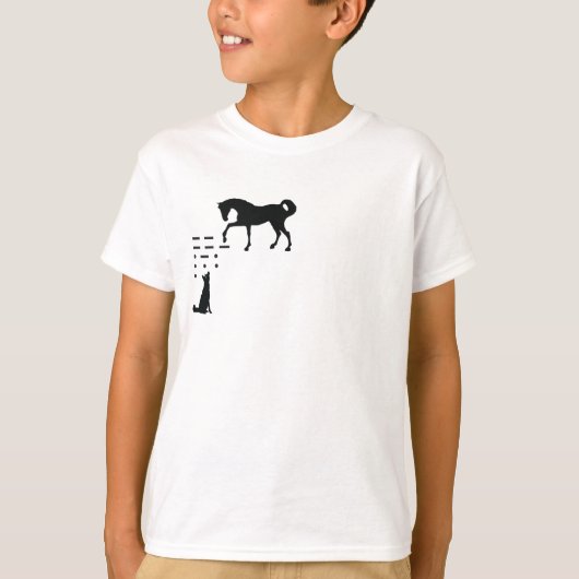 モールスによって伝達し合いますか。 Tシャツ (正面)