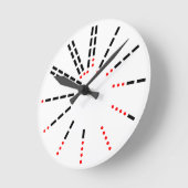 モールスタラの時計 ラウンド壁時計 (傾斜)