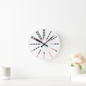 モールスタラの時計 ラウンド壁時計 (ホーム)