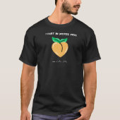 モールス信号でおならをしています おもしろい ささやかなユーモア ギフト Tシャツ (正面)