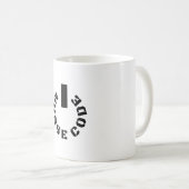 モールス信号で動く コーヒーマグカップ (正面右)