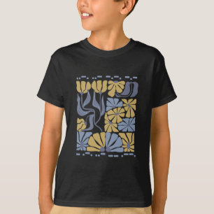 モールス信号 8647 サブタイトル アンチトランプ 86 47 フラワー ボヘミアン Tシャツ